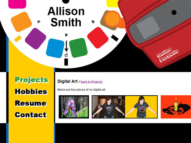 Viewmaster portfolio website